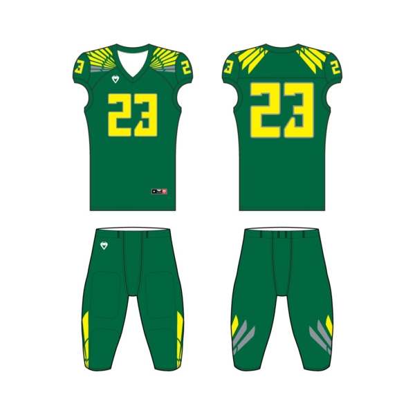 Imperial Point Sublimated Quack Attack Football Uniform