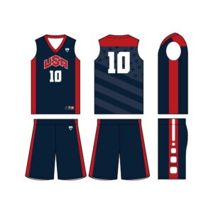 youth basketball team uniforms - dye custom Basketball uniform