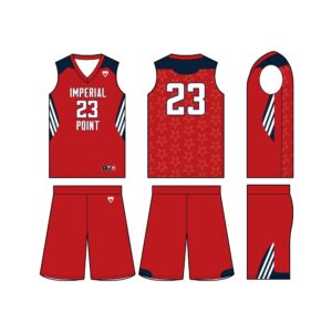 Mens Custom Basketball Jersey - Stars and Stripes