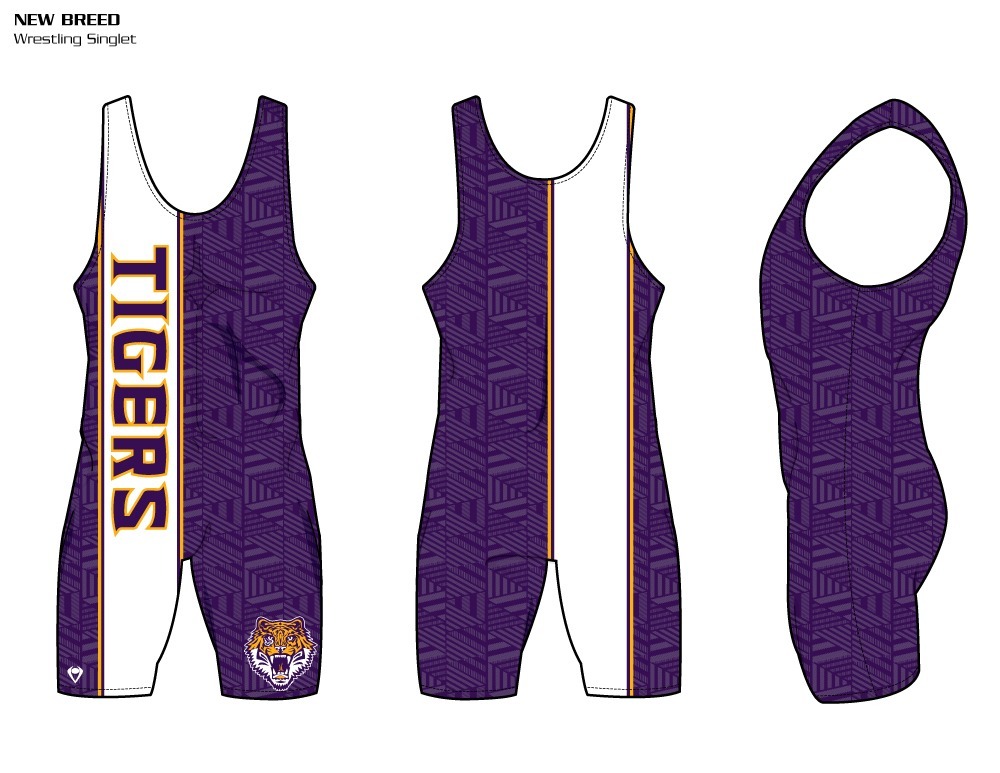 New Breed Sublimated Wrestling Singlet
