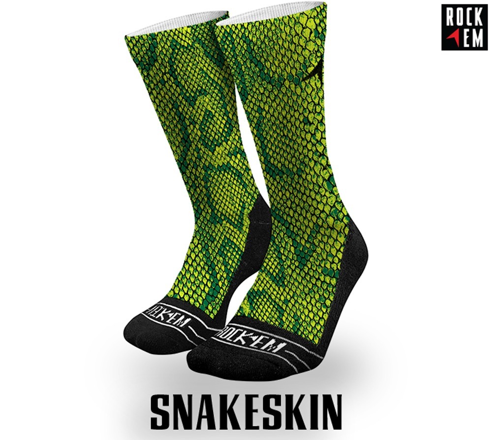Snakeskin Sublimated Sock