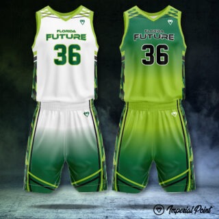 Custom basketball uniforms.