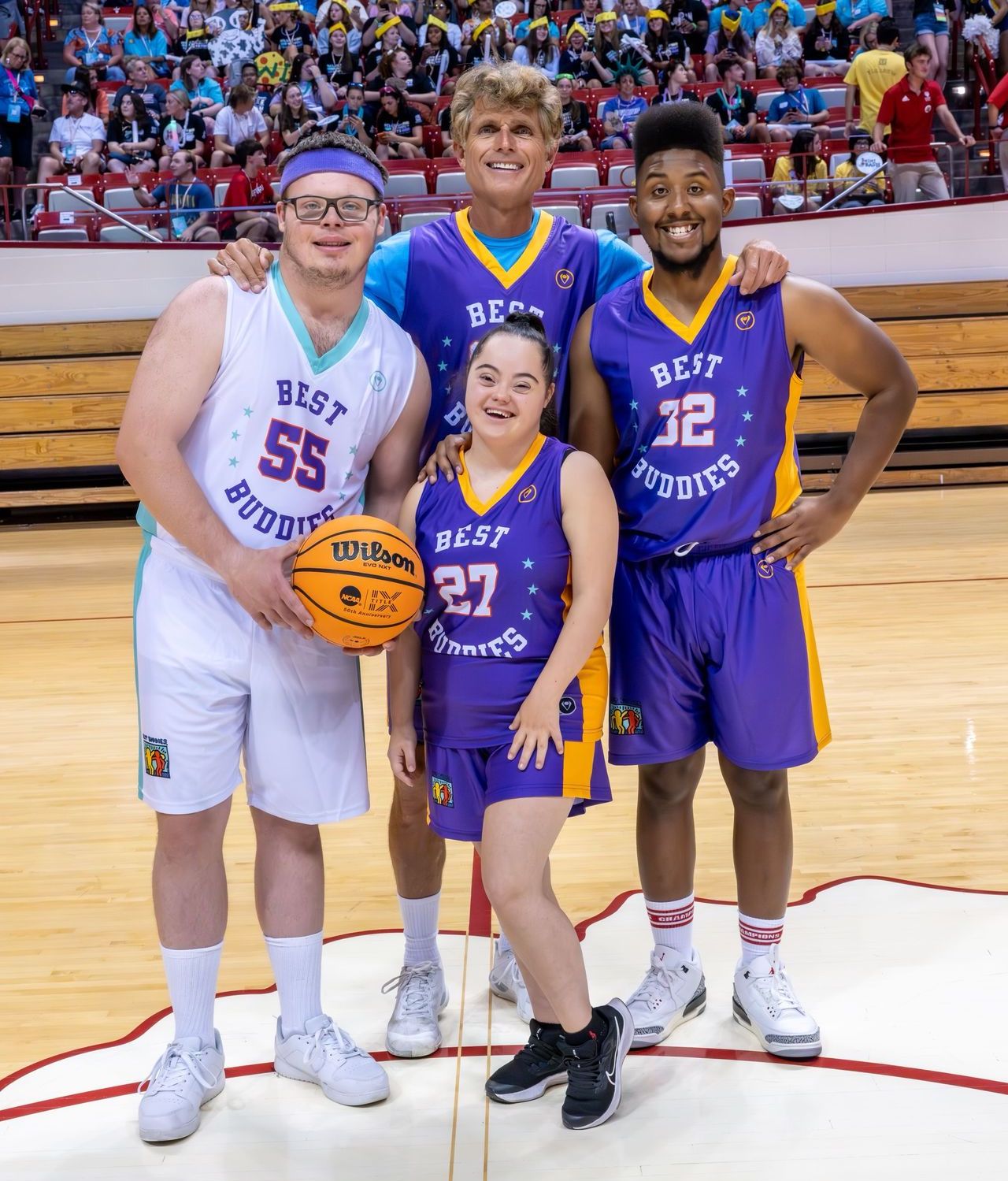 BBLC 2023 BBallers Bash wearing custom basketball uniforms