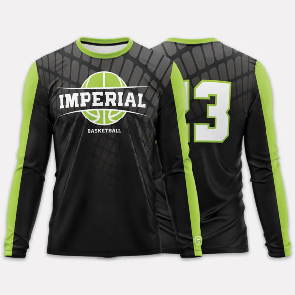 Men’s Sublimated Basketball Shooter Shirt: Gridlock