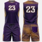 Men’s Sublimated Volleyball Jersey: Back Court
