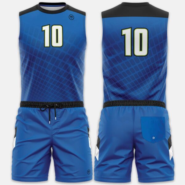 Men’s Sublimated Volleyball Jersey: Gridlock