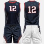 Men’s Sublimated Volleyball Jersey: Stars and Stripes
