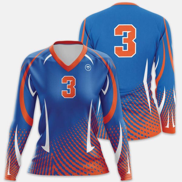 Women’s Sublimated Volleyball Jersey: Dart