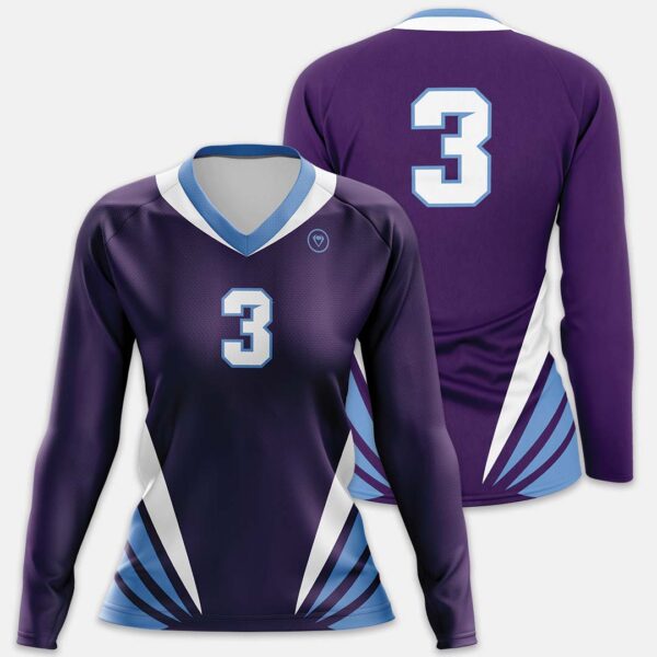 Women’s Sublimated Volleyball Jersey: High Rise