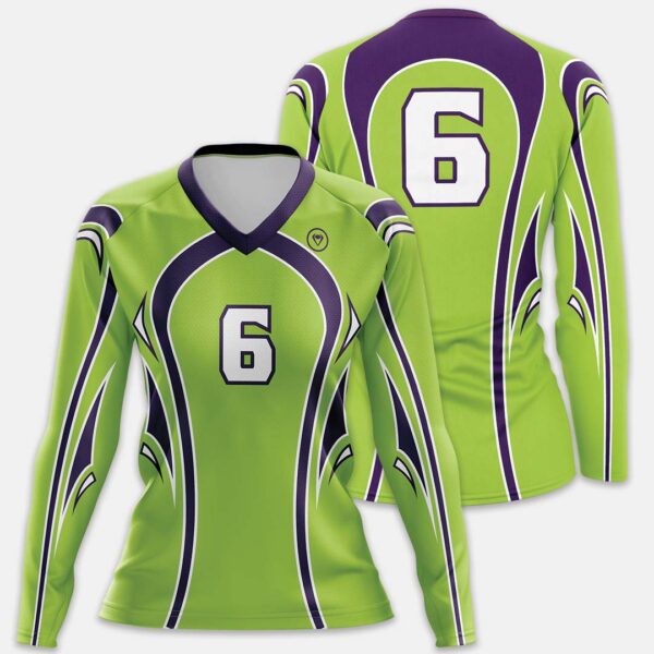 Women’s Sublimated Volleyball Jersey: Reign