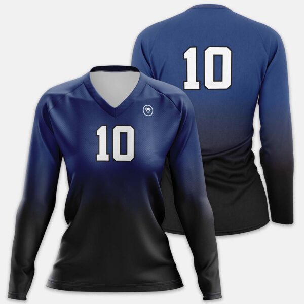 Women’s Sublimated Volleyball Jersey: Serenity