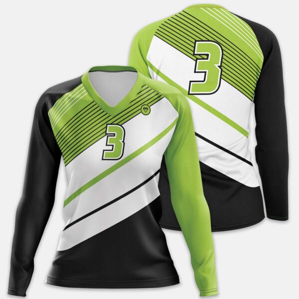 Women’s Sublimated Volleyball Jersey: Streamline