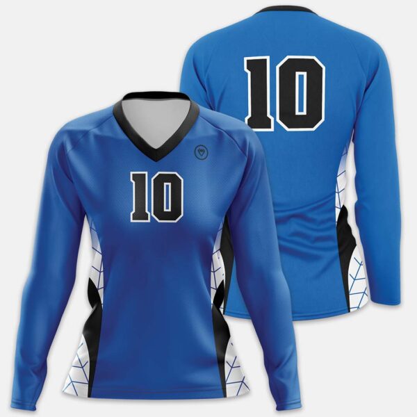 Women’s Sublimated Volleyball Jersey: Tread