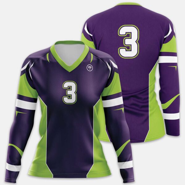 Women’s Sublimated Volleyball Jersey: Twist