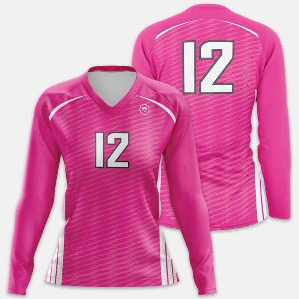 Women’s Sublimated Volleyball Jersey: Varsity